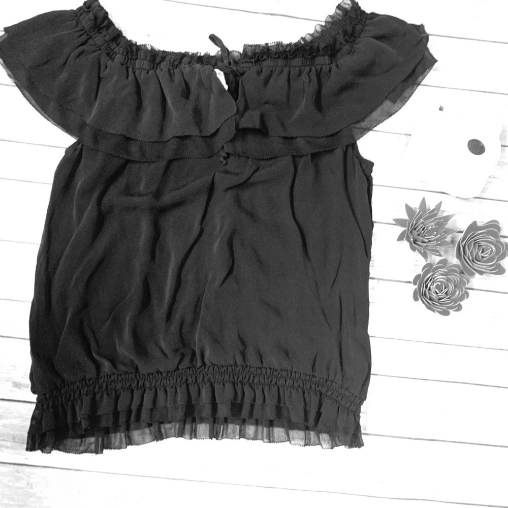 White House Black Market Off the Shoulder Top